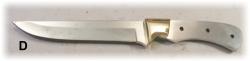 Abalone 2 Knife Blank Small