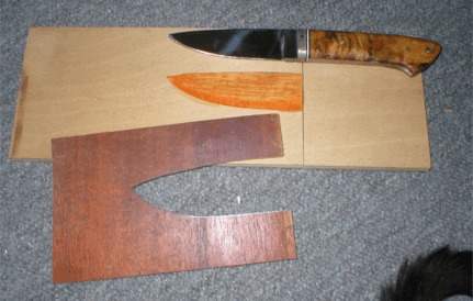 Easy DIY: A Knife Sheath Made from Balsa Wood