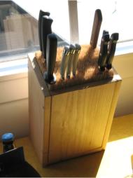 Knifeholder for kitchen knives