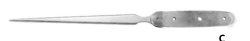 Letter opener knife blank